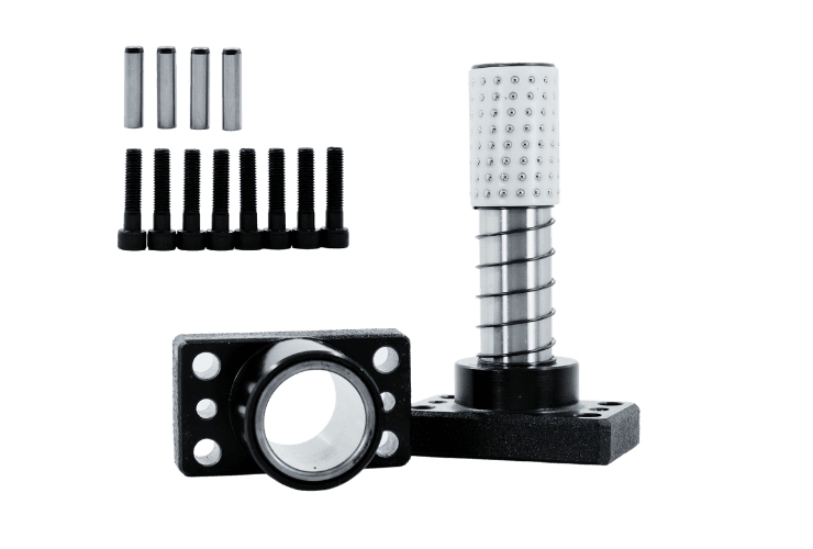 B-MYJP BALL BEARING GUIDE POST SETS MOVABLE STOPPERS WITH DOWEL HOLES RESIN TYPE
